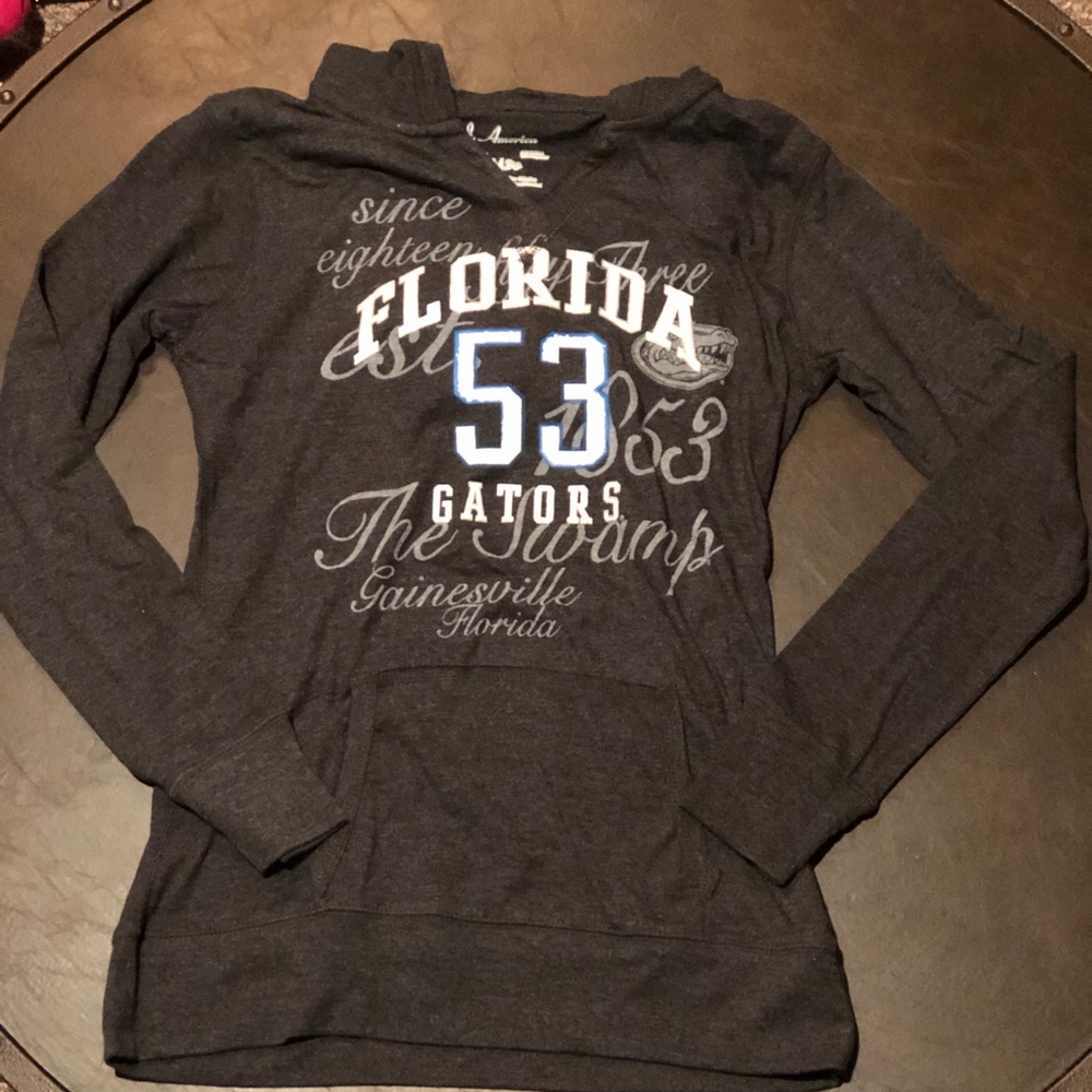 University of Florida hooded shirt